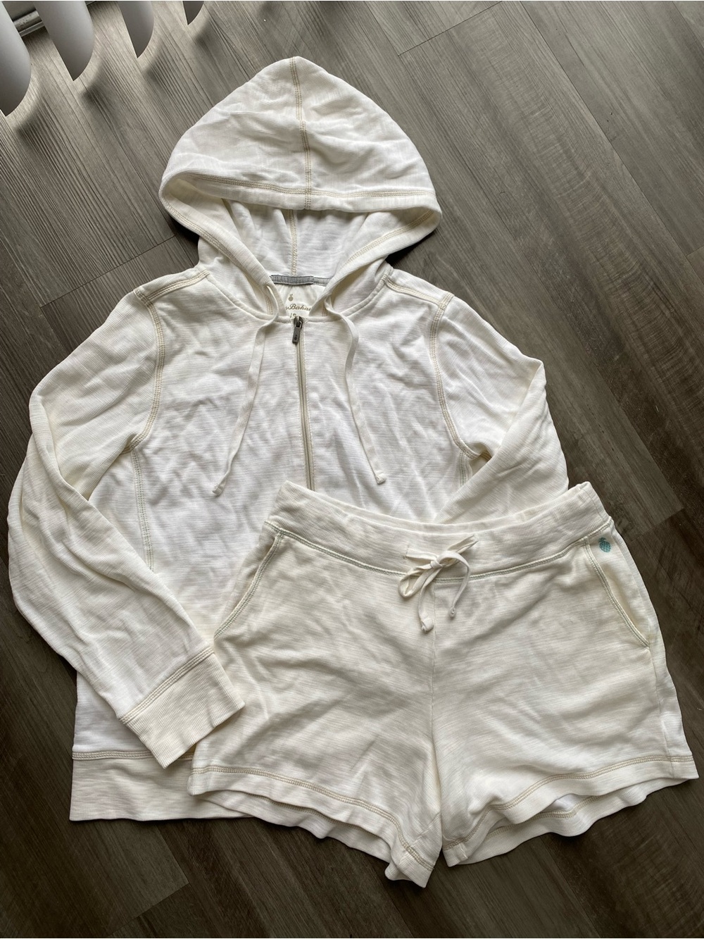 Tommy Bahama Hoodie & Shorts Loungewear Set